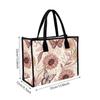 Boho Floral Butterfly Women Shoulder Tote Bag Casual Daily Portable Handbag