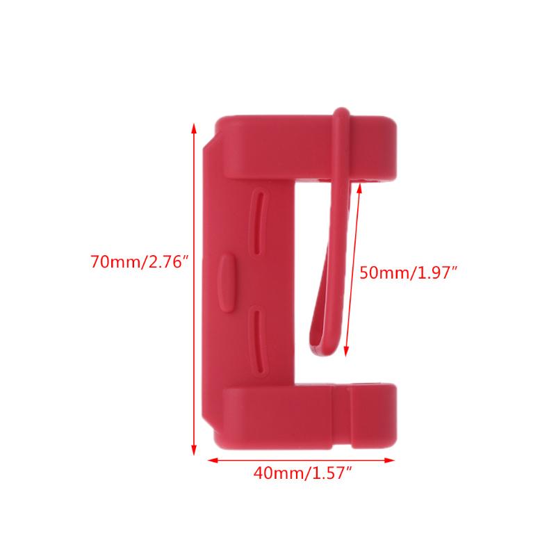 Universal Silicone Car Seat Belt Buckle Covers Clip Anti-Scratch