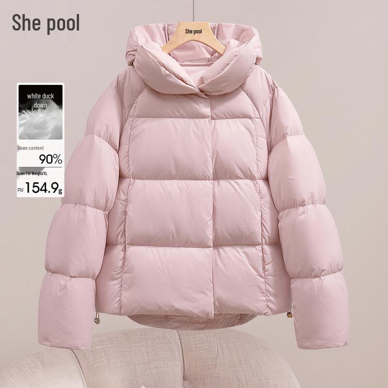 

Женская зимняя куртка с капюшоном, 90% пух M