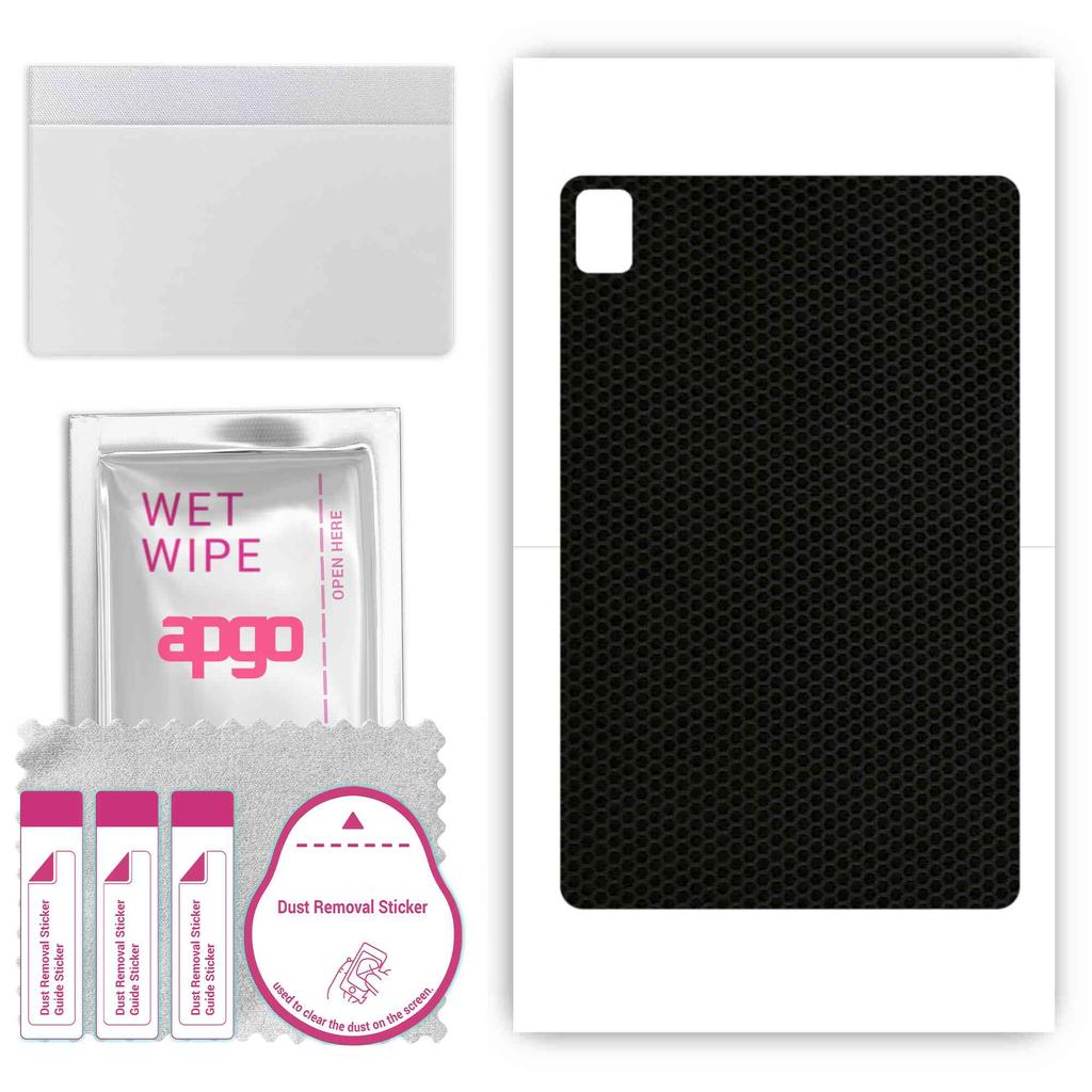 apgo Skin Sticker Film Foil Vinyl for the BACK Compatible with Blackview Tab 16, Scratch-resistant, Easy To Install - Matrix