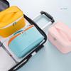 New Portable PU Makeup Bag Waterproof 5 Colors Travel Cosmetics Holder Multifunctional Women's Grooming Bag