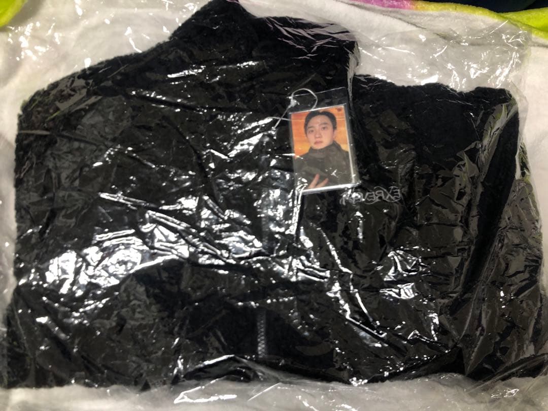 

[USED] EXO Reverxe Pop-Up Fleece Jacket with Trading Card (Kyungsoo)