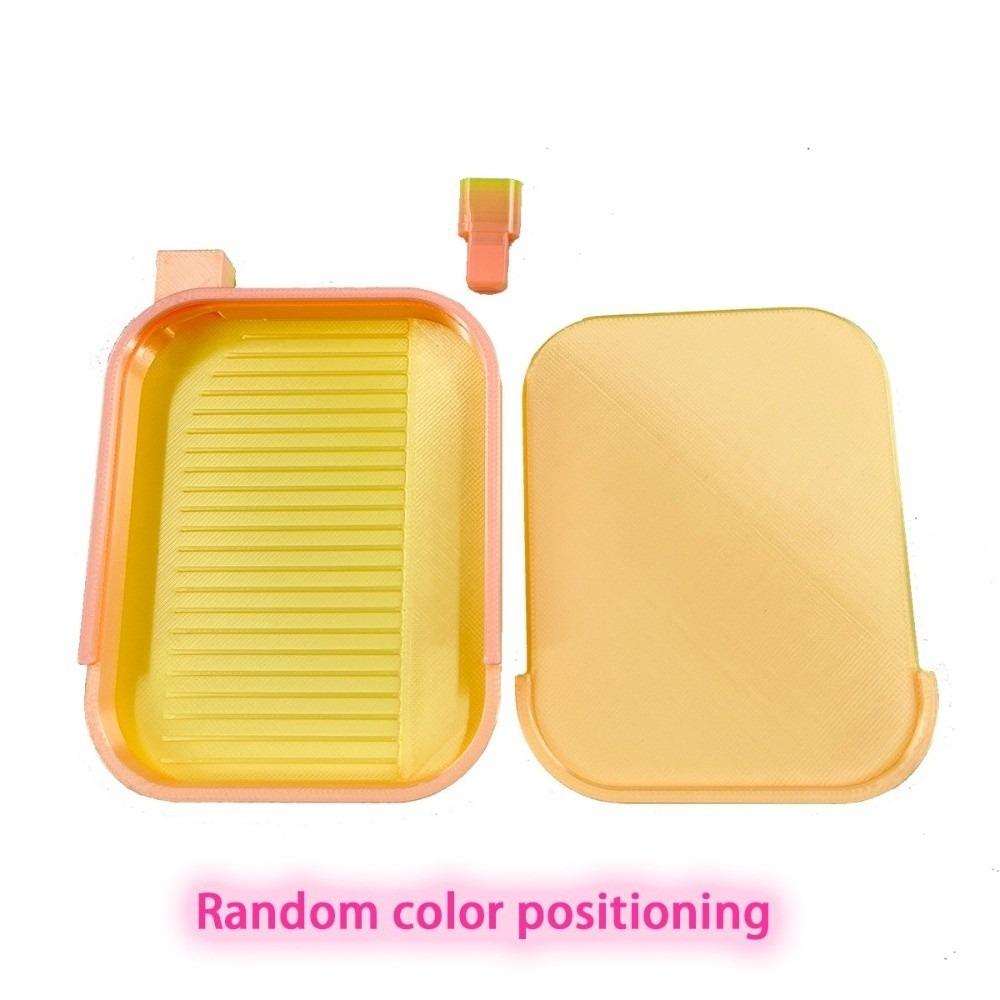 Large Capacity Beads Sorting Storage Tray Embroidery Drill Storage Container  for Nail Art Yellow