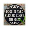 Metal Garden Gate Wall Art Outdoor Decor