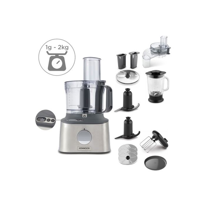 Kenwood fdm315ss multifunction food processor 800 W Silver