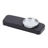Billiards Magnetic Chalk Holder Round and Square Pool Cue Chalk Box with Belt Clip for Snooker Tool