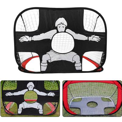 Nylon Football Goal Net Foldable Soccer Goal Adults Football Target Net for Playground Backyard Indoor Outdoor Use