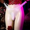 Sheer Glossy G-String Ice Silk Sissy Pouch Panties Men Sexy Lingerie Breathable Transparent Quick-Drying Underwear Elastic Thong