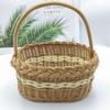 Ru Han Imitation Rattan Picnic & Storage Basket