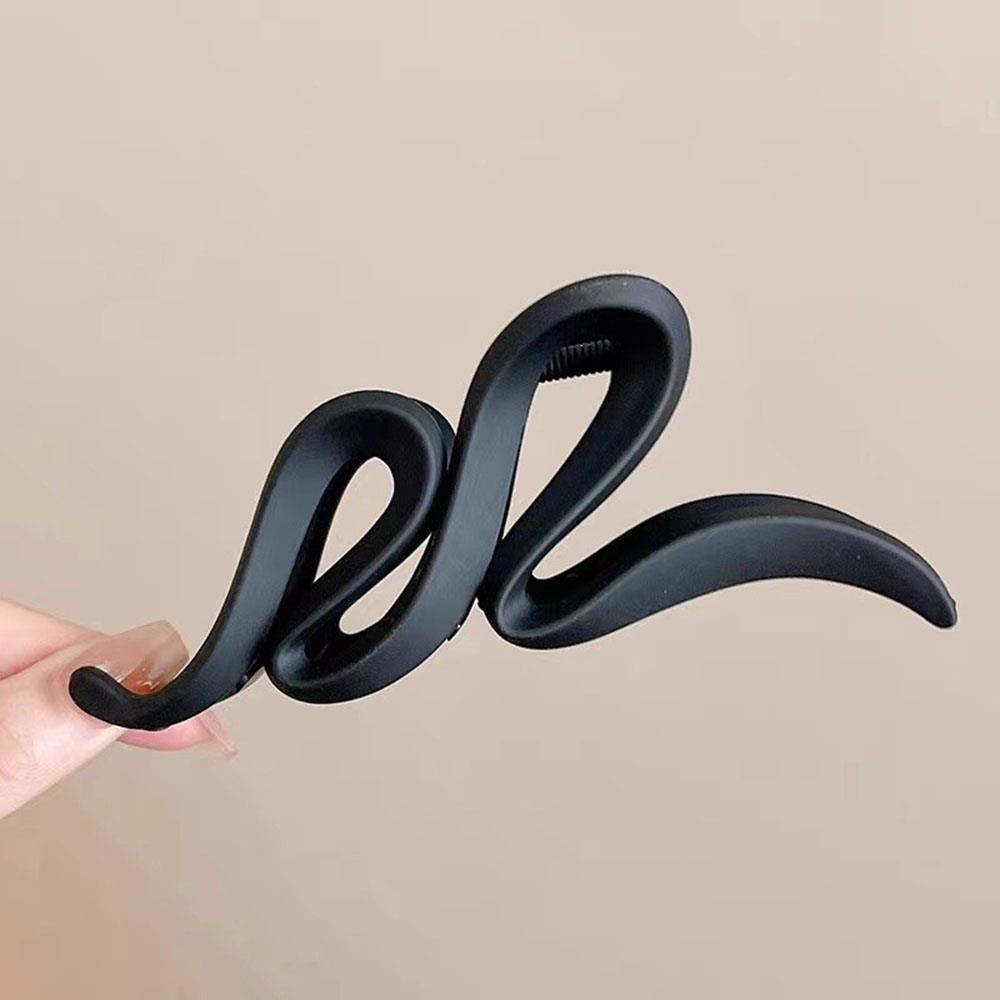 Pinze per Capelli a Onda Coreana per Donne Pinze a Squalo in Plastica Barretta per Coda di Cavallo Alta Irregolare Fermaglio per Capelli Accessori per Capelli da Ragazza