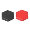 Billiard Chalk Case Magnetic Hexagonal Aluminum Single Section Pool Cue Chalk Box for Hexagonal Roun