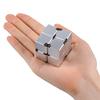 Vivarise Infinity Cube Plastic Alloy Like Stress And Anxiety Relief Fidget Toy For Adults Kids Office Home Travel Portable Cube