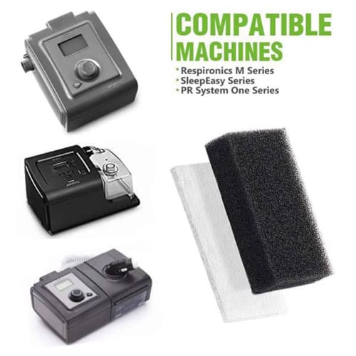 30 Premium Foam and Ultra-Fine Filters for CPAP Filters, M Series