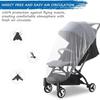 Mosquito Net for Fully Covered Baby Stroller Durable Mosquito Net for Baby Cradle Crib Mosquito Net for Portable Mini Crib