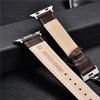 Leather Watchbands for Apple Watch 10 9 8 7 6 5 4 3 SE Ultra Butterfly Clasp Replace Wrist Strap 46mm 41mm 42mm 44mm 45mm Band for Iwatch