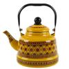 Enamel Porcelain Teapot: Heat-Resistant Kung Fu Tea Kettle for Induction and Gas Heating