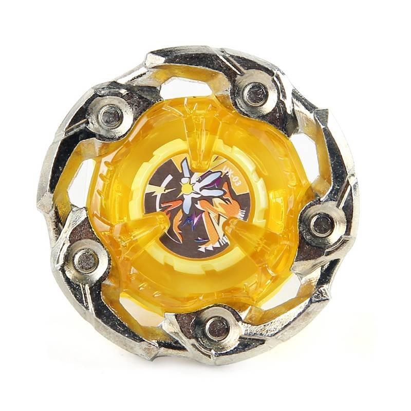 Vibrant Red Alloy Spinning Top Toy Single Pack Non-electric Battle Gyro For Kids