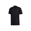 Adidas T Shirts Men's Black Crew Neck Moderate Straight Fit GN7265