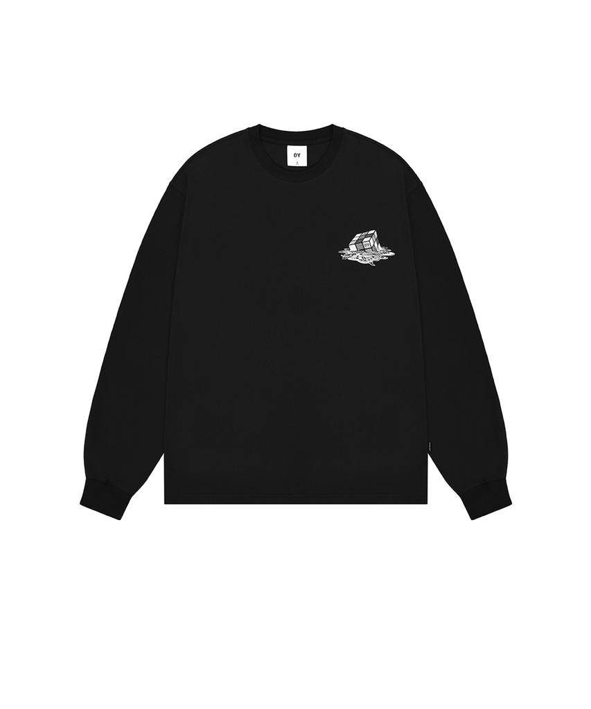 Opeunyadeu(Owai) Melting Cube Long Sleeve-Black
