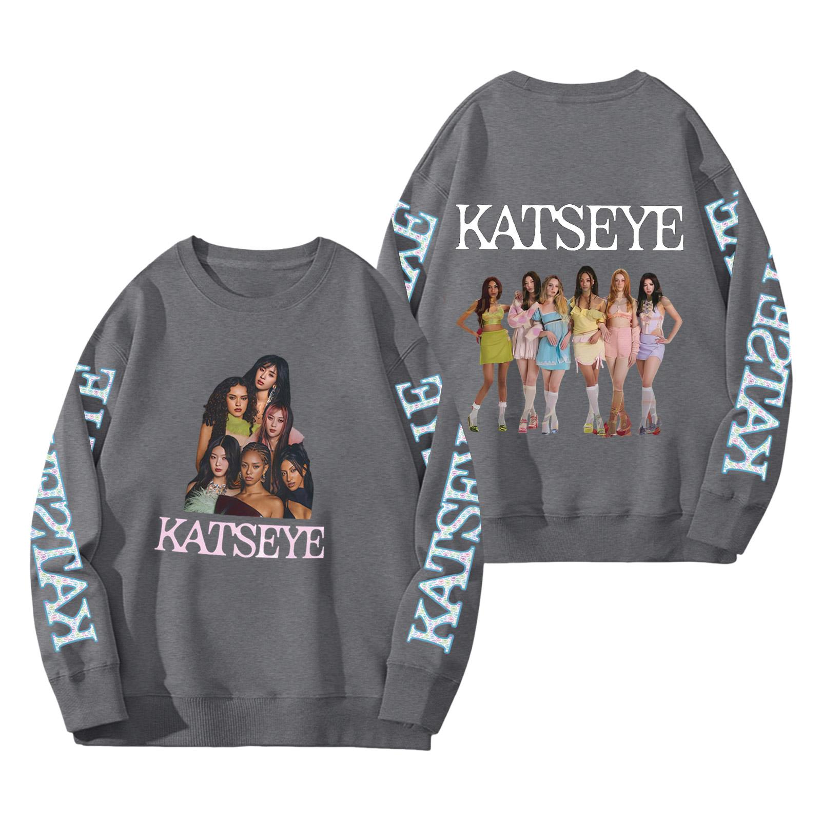 

Женский модный пуловер с длинным рукавом, принтом и круглым вырезом, свободного кроя S