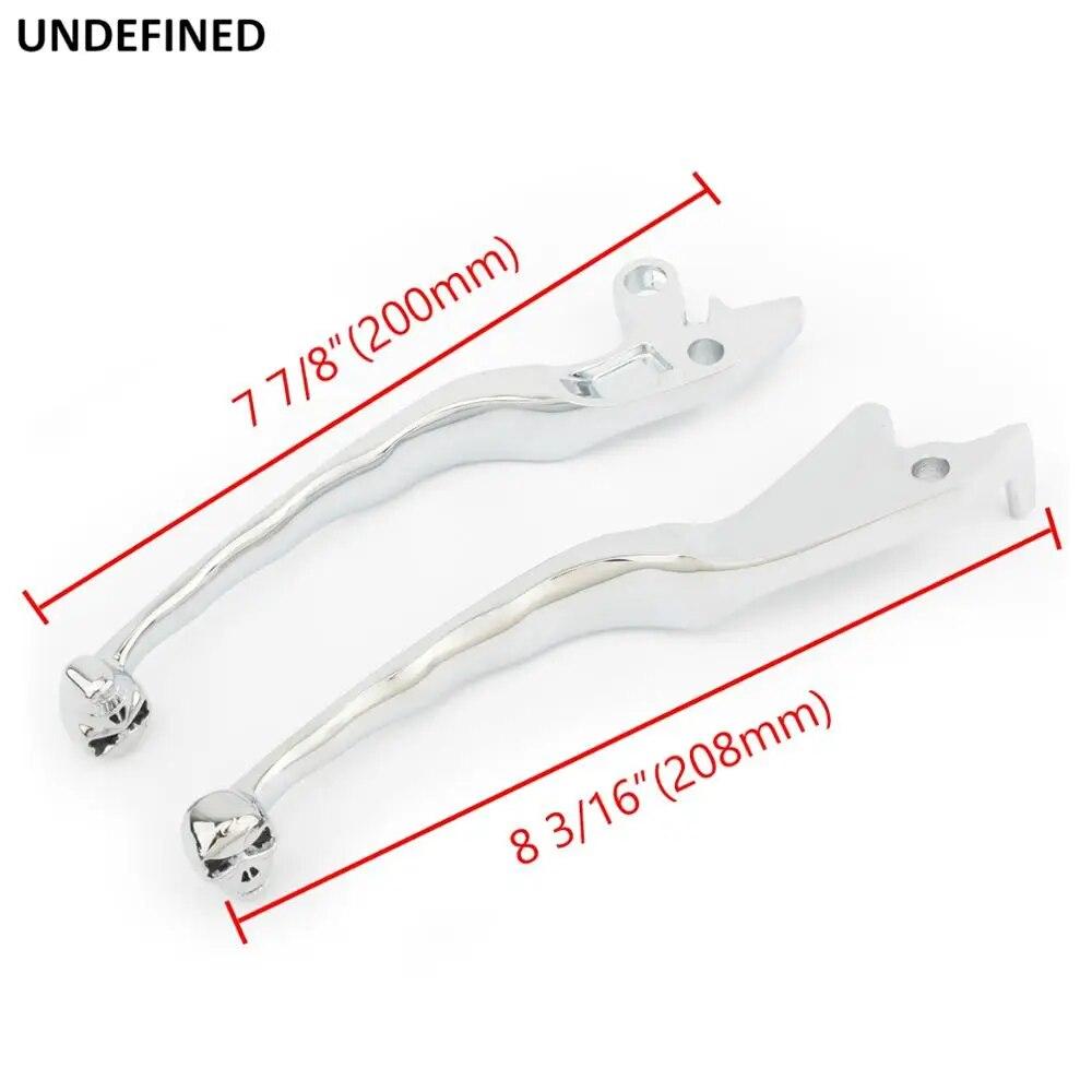 Motorcycle Chrome Skull Clutch Brake Levers Shifter Lever For Suzuki Boulevard S50 S83 C90 Intruder 800 1400 1500 1990-2007 2006