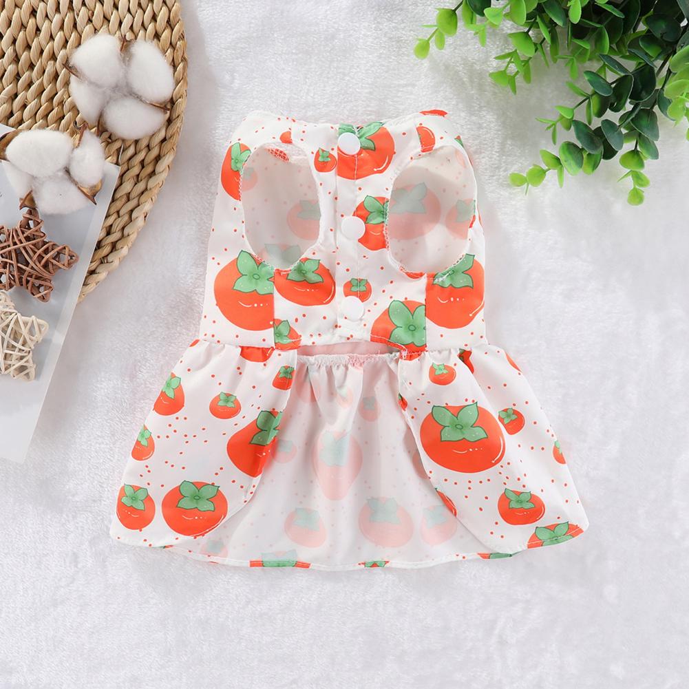 Spring Summer Cat Princess Dress Pet Sunflower Skirts Pet Clothes Comfortable Soft Puppuy Dogs Cats Dress