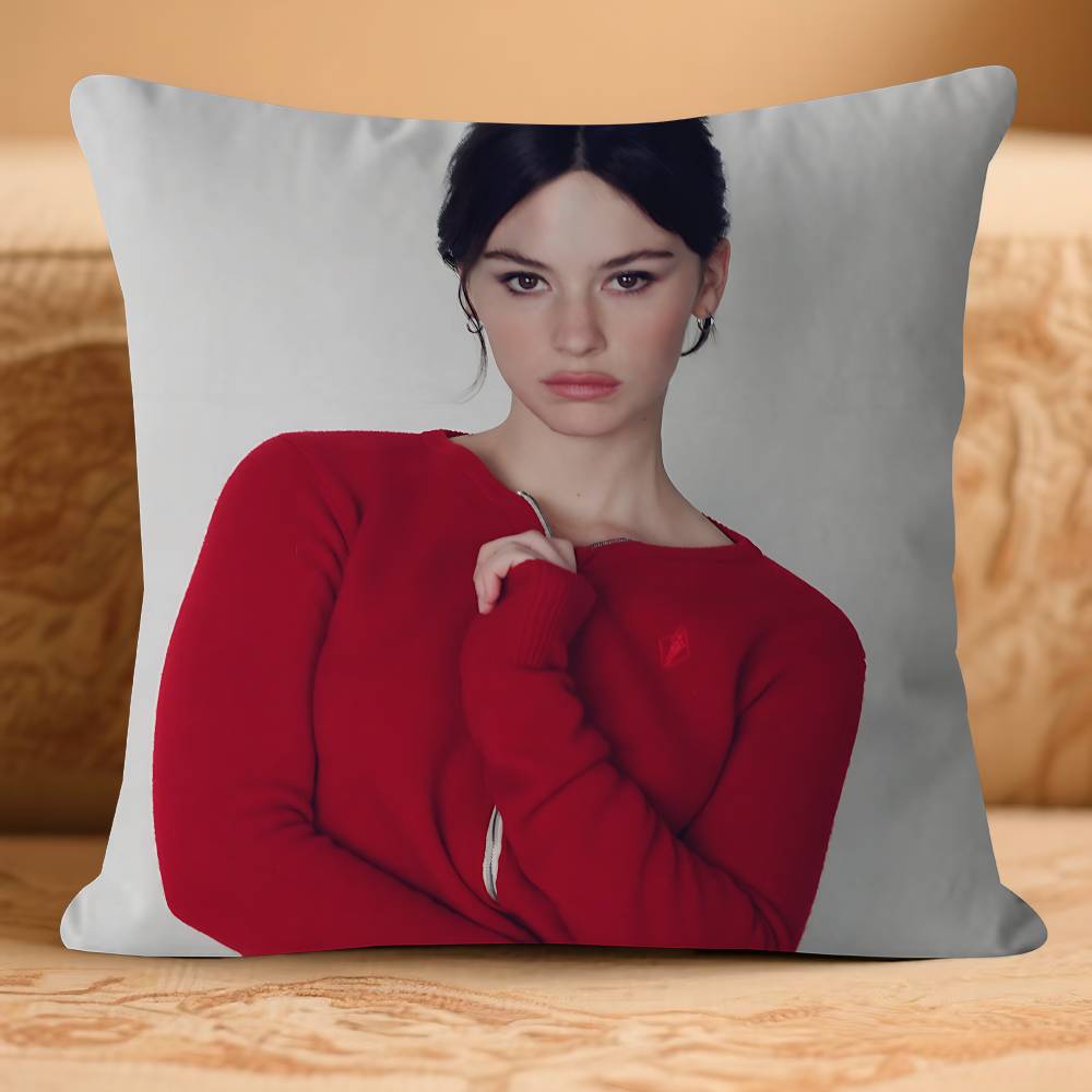 Singer Gracie-E Abrams-S Pillow Case Removable Washable Cushion Cover – All-Season Soft Linen
