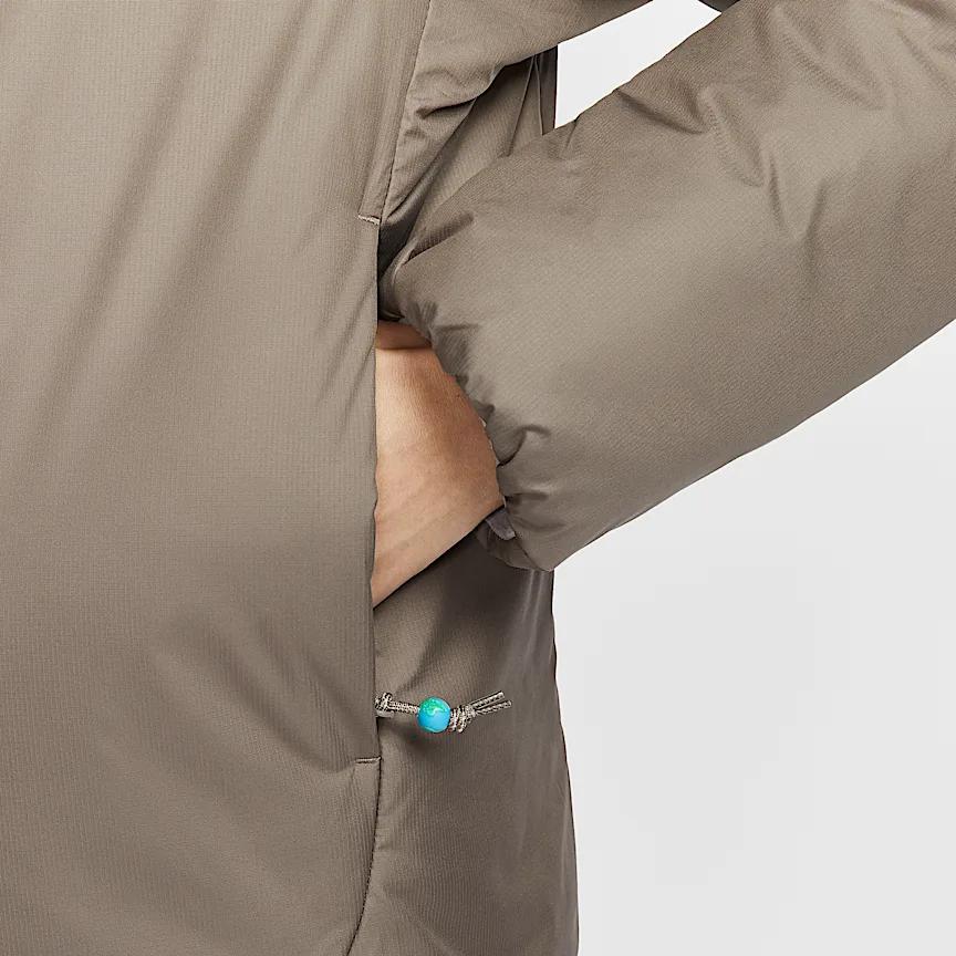 Nike Therma-Fit ACG Série Rope De Dope Módní Teplá Raglánový Rukáv Dlouhý Rukáv Bunda Dámské bundy Mink-Brown Summit-White FV7336-233