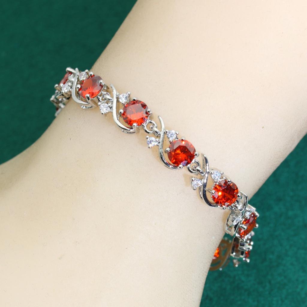 Jewelry Aaa Zircon Bracelet Independent Station Direct Sales