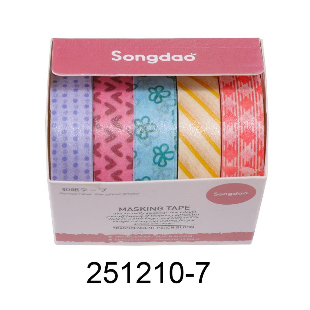 Retro Cartoon Color Ful Washi Tape Set for DIY Photo Frames Diaries Gift Box Packaging Exquisite Decorative Items Cute Gift