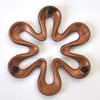 Ichiudo Nambu Ironware Teapot Trivet Copper Black Holder, Rikka,