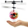 RC Flying Ball Luminous Kid's Flight Balls Electronic Infrared Induction Aircraft Remote Control Toys LED Light Mini Helicopter