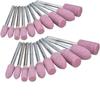 12pcs Grinding Stone Set Shank, Sanding Drill Bit for Rotary Tool Flap Wheel for Grinding, Polishing, Deburring Ferrous Metal