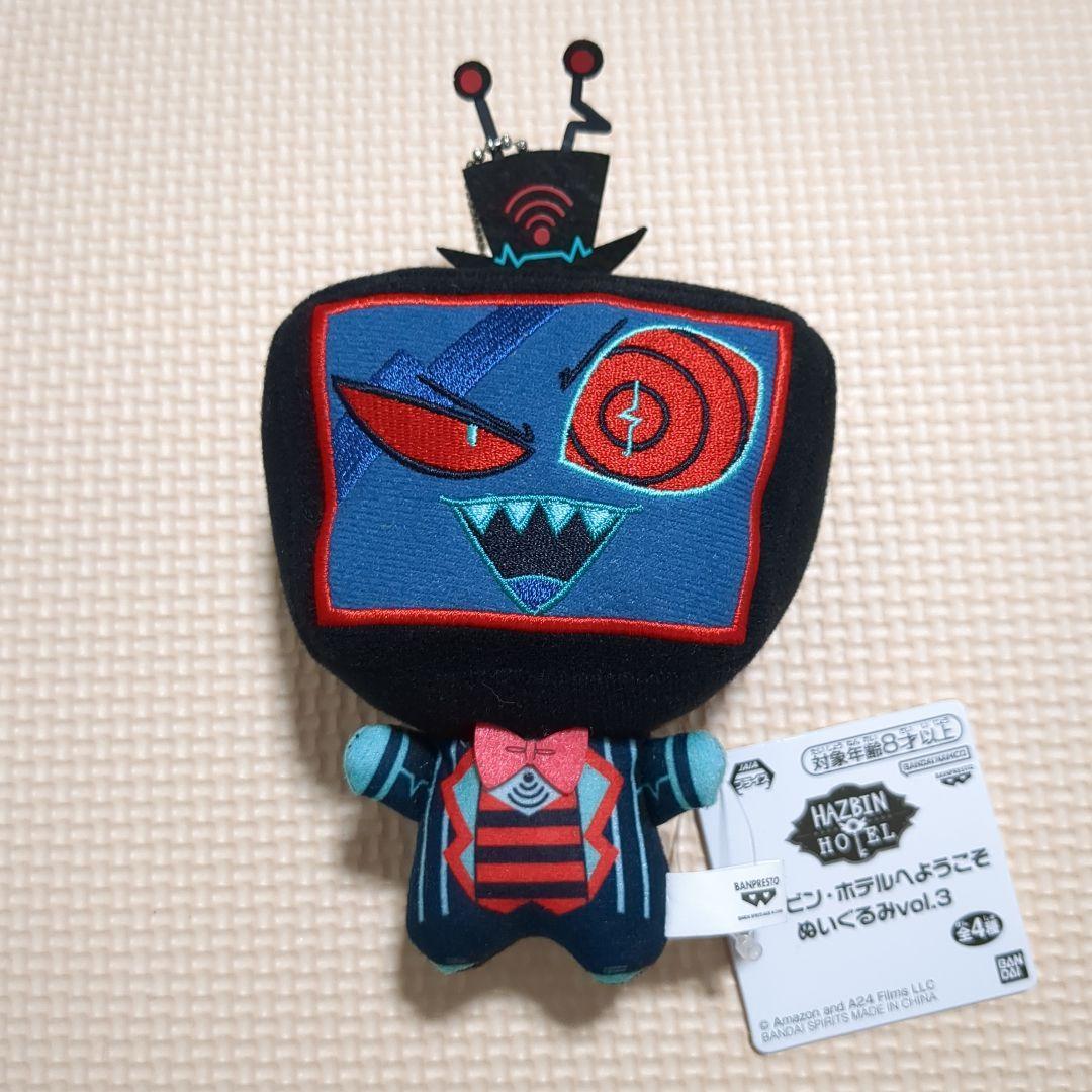 Плюшевая кукла-маскот Hazbin Hotel Цепочка vol.3 Vox 11 см Из Японии Banpresto