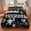 3 Stück Michael Jackson Thriller Poster Bettwäsche-Sets Für Alle Größen Neu 3D Gedruckte Bettdecke Bettbezug Kissenbezug Schlafzimmer Dekoration