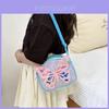 Adorable Korean Style Cartoon Butterfly Sequin Shoulder Bag For Kids Perfect For Daily Use