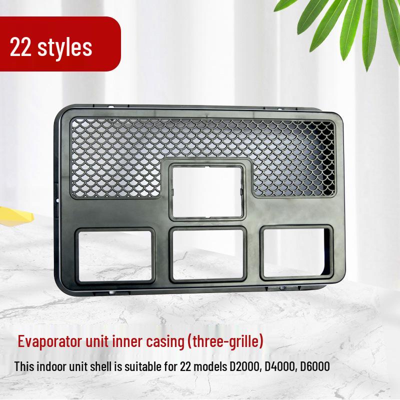 Zhongcheng Light Truck Air Conditioner Accessories: 23 Models, 24V Compressor, 12V Controller, Trim Panel, and Piping.