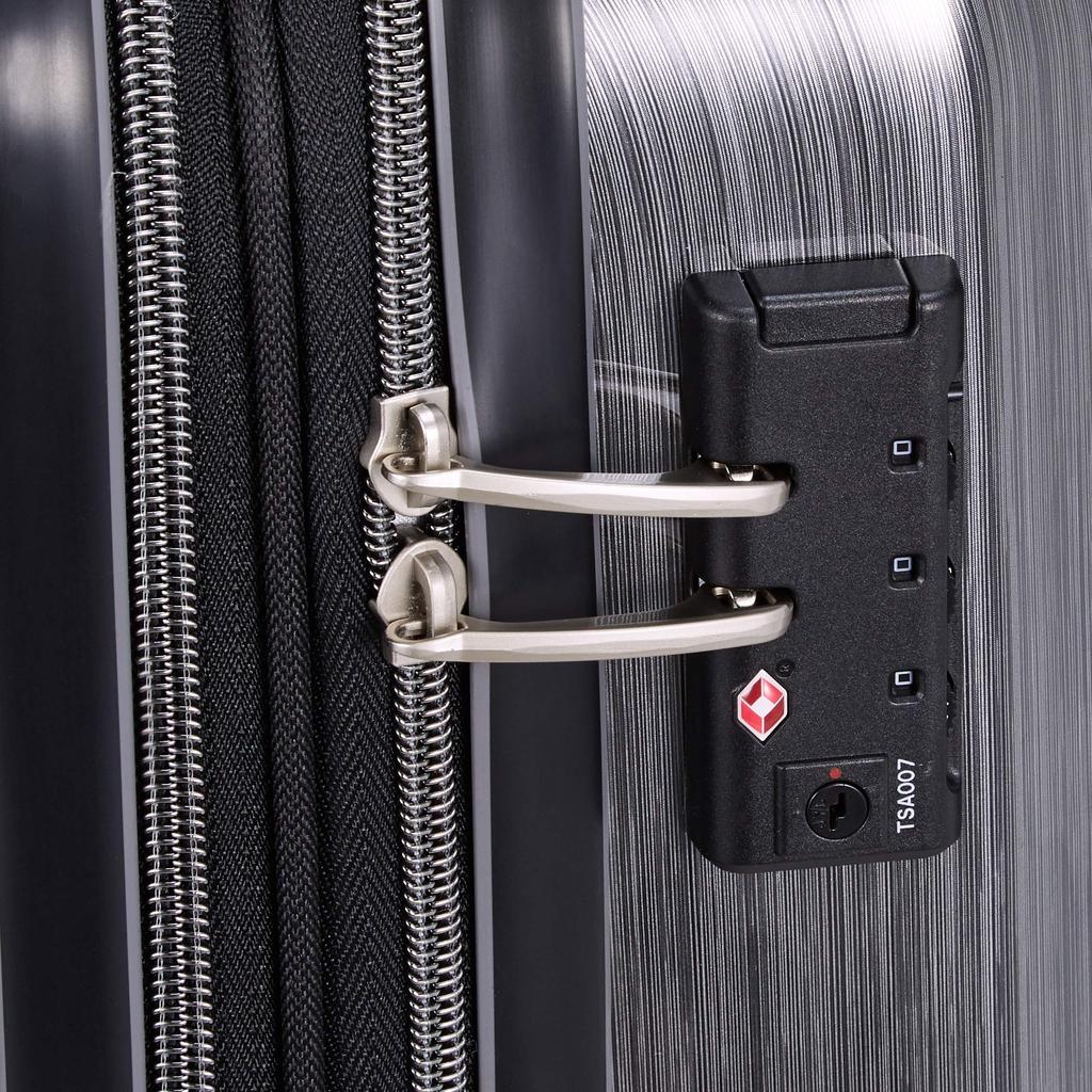 [Hiro DBC] Light Value Suitcase, Light Value, Carry-on Compatible, Warranty Included, 35L, 48cm, 2.8kg, Gunmetal Blush