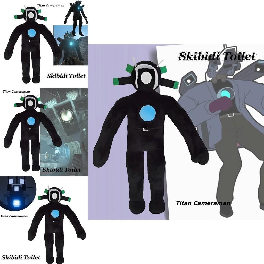 Skibidi Toilet Plush Toy Titan Cameraman Character 30cm/11.81in Soft And Adorable