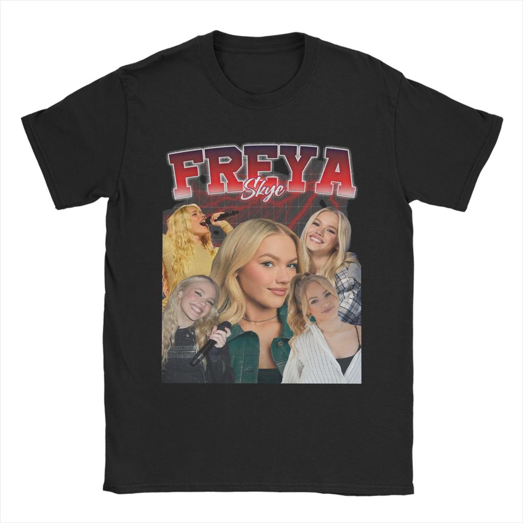 Freya Skye T Shirts for Unisex Cotton Leisure TShirts O Neck Tees Short Sleeve Tops Printing