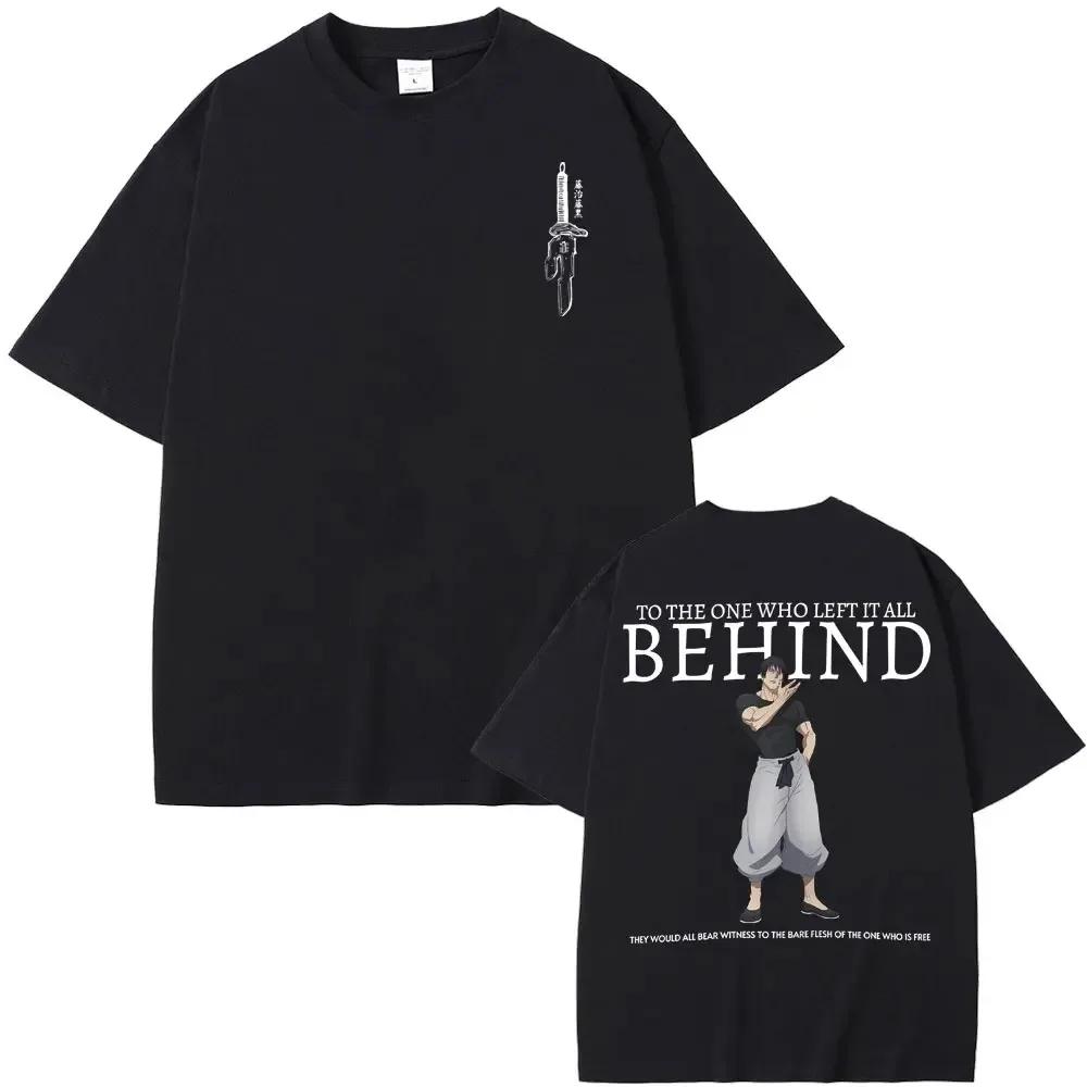 Summer Japanese Anime Jujutsu Kaisen Men Teenager T-shirt Manga Ryomen Sukuna Boys Short Sleeve T-shirts Oversized Cotton Casual