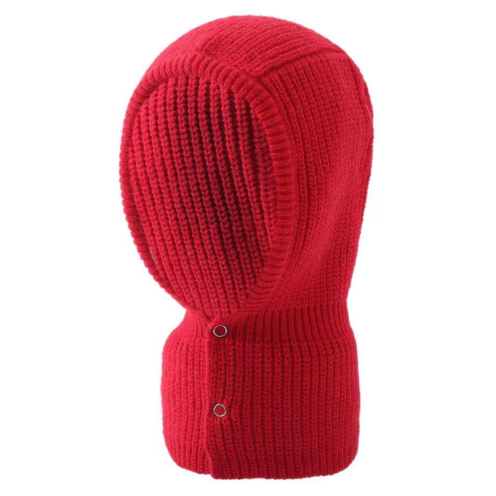 Ear Protection Scarf Outdoor Bonnet Hat Women Winter Cap Pullover Cap Beanies Hat Knitted Hats
