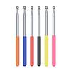 1pc 2-in-1 Flagpole 1/1.2/1.6M Flag Display Pole Portable Banner Pole  Tour Guide Flag