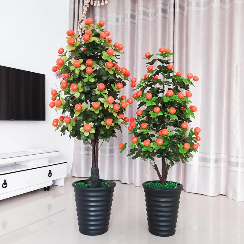 Large Potted Money Tree: Artificial Bonsai for Indoor Decoration
