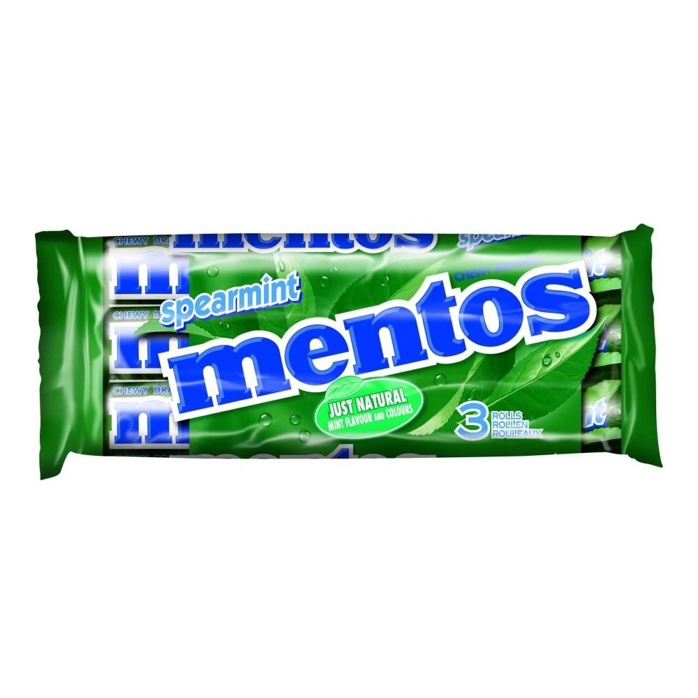 Mentos Just Natural Spearmint 112G