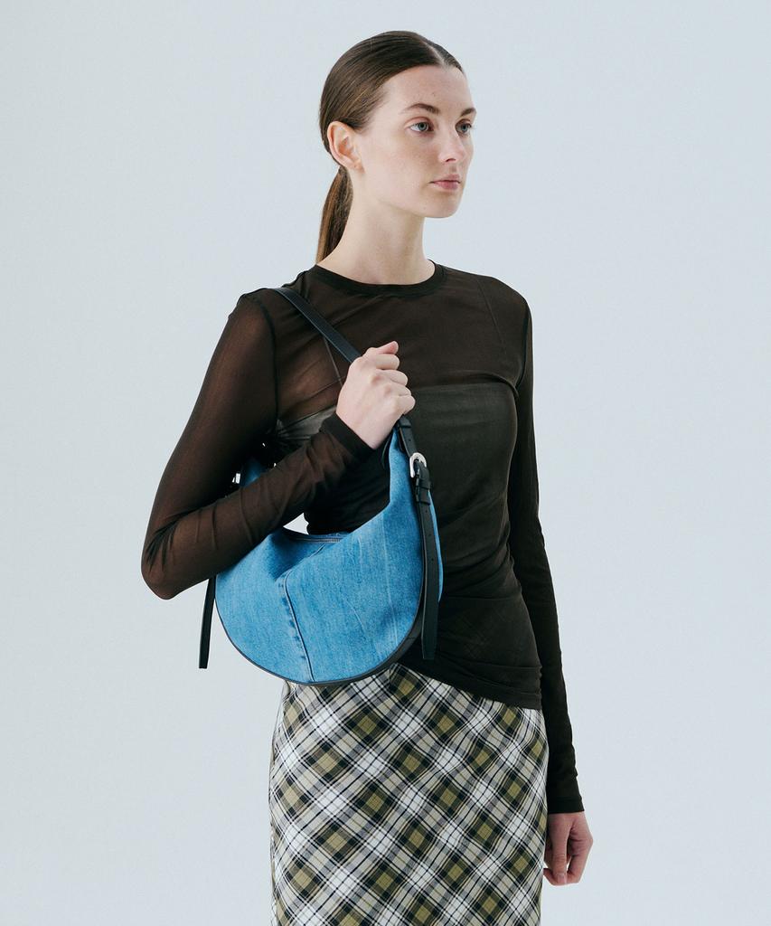 Lovecharm Elo Hobo Bag_Medium_Denim_2 Colors