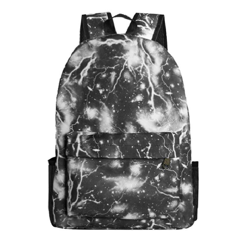 Blank Backpack Children Primary School Students Middle School Students Large Capacity Simple Versatile Backpack Bag