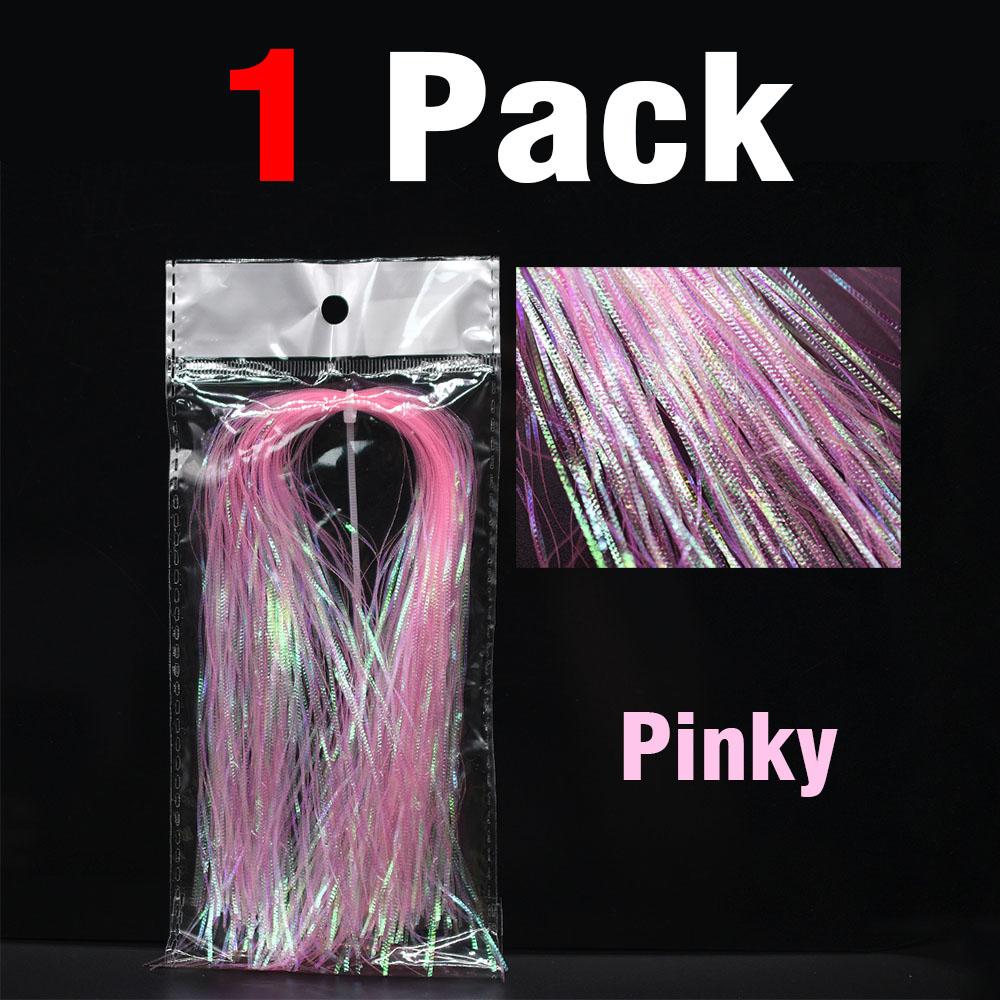 Fishscale 8Colors Fly Tying Krinkle Flash Fly Tying Materials Crinkle Flash Fly Tying Wing Leg Material