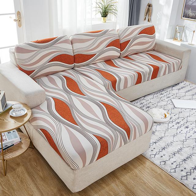 Чехол для дивана с принтом, 3-местный эластичный чехол для подушки, эластичный съемный чехол для защиты от пыли, индивидуальный чехол, угловой чехол для дивана, домашние животные, дети Normal Size (S)-1pc
