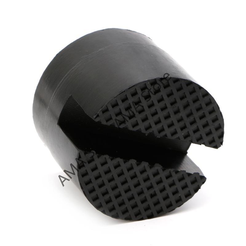 X7JF Floor Slotted Car Rubber Pad Frame Protector Adapter Jacking Disk Pad Tool